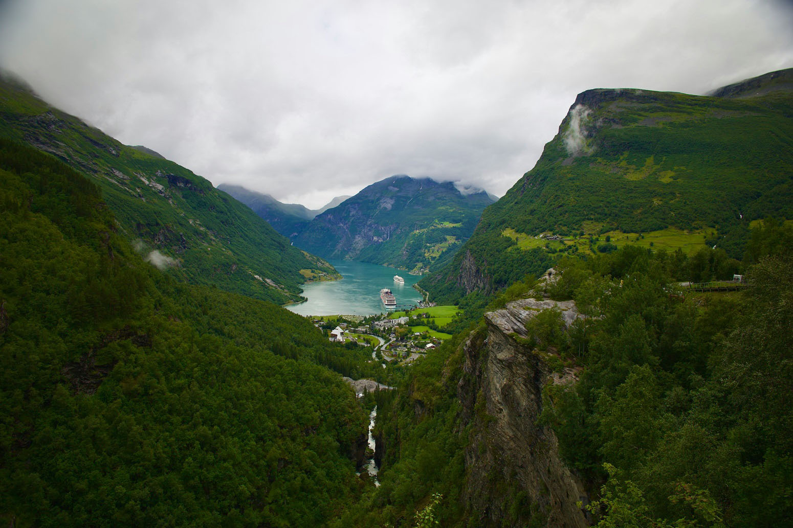 estos son los fiordos noruegos